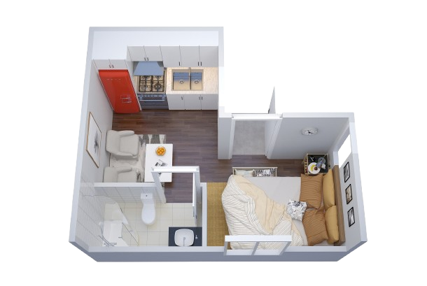 1 Bedroom Home Builders