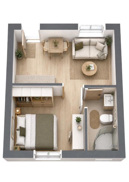 1_Bedroom_Home_Builders_-_Grannyflats-