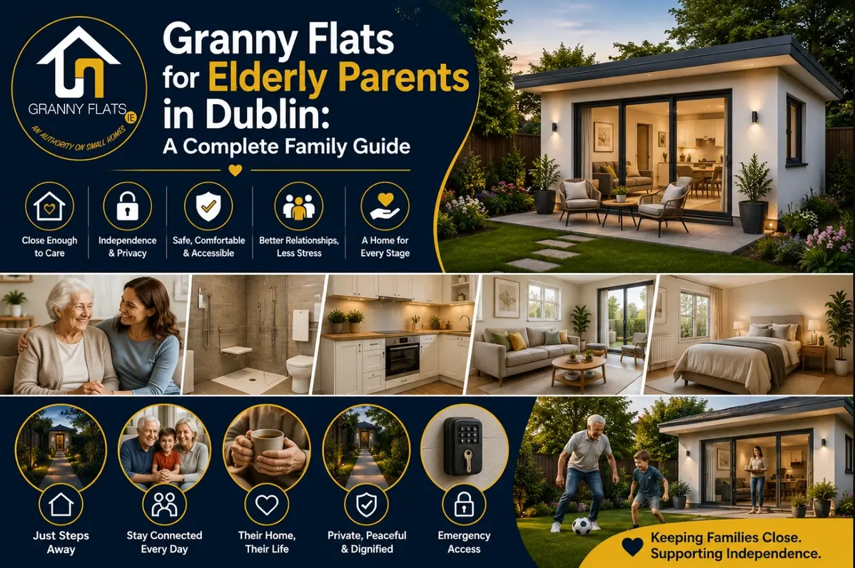 Granny Flats for Elderly Parents in Dublin — The Complete Guide for Families (2026)