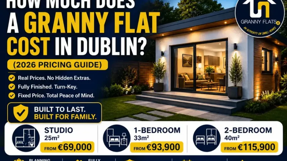 How Much Does a Granny Flat Cost in Dublin (2026 Pricing Guide)