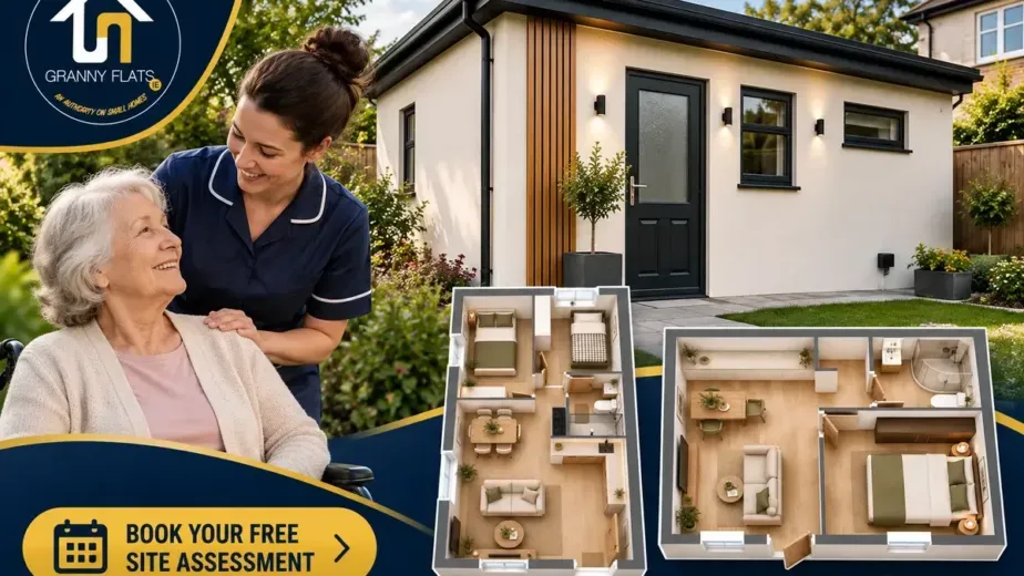 Accessible grannyflats Dublin built for a live-in carer with level-entry single-storey design