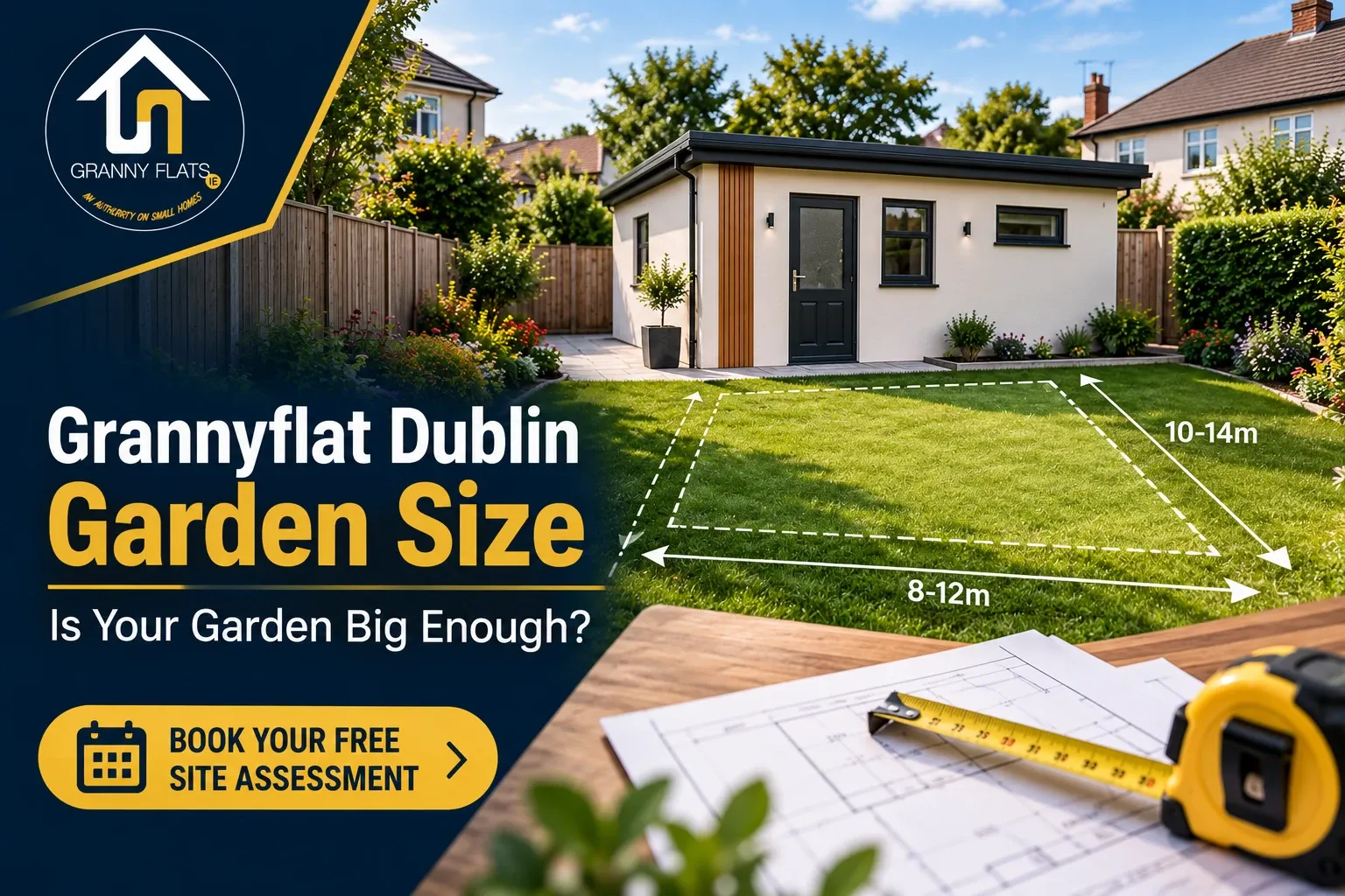 Grannyflat Dublin Garden Size: The Essential 2026 Check
